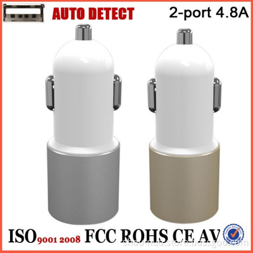 mobile accessories 2015 2a 2 port usb car charger,10w car charger